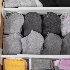 Pair of Two White Dial Dream Drawer Organizer